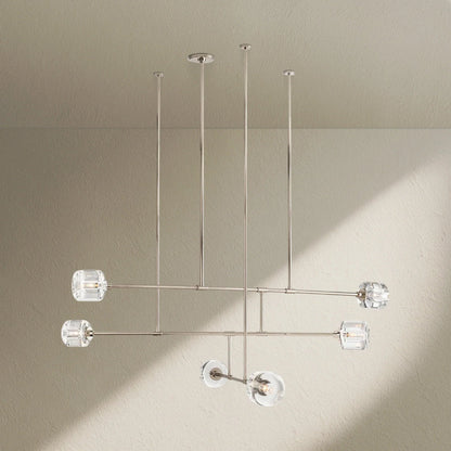 Deamafz Mobile Round Chandelier 48" 62" - Zelno