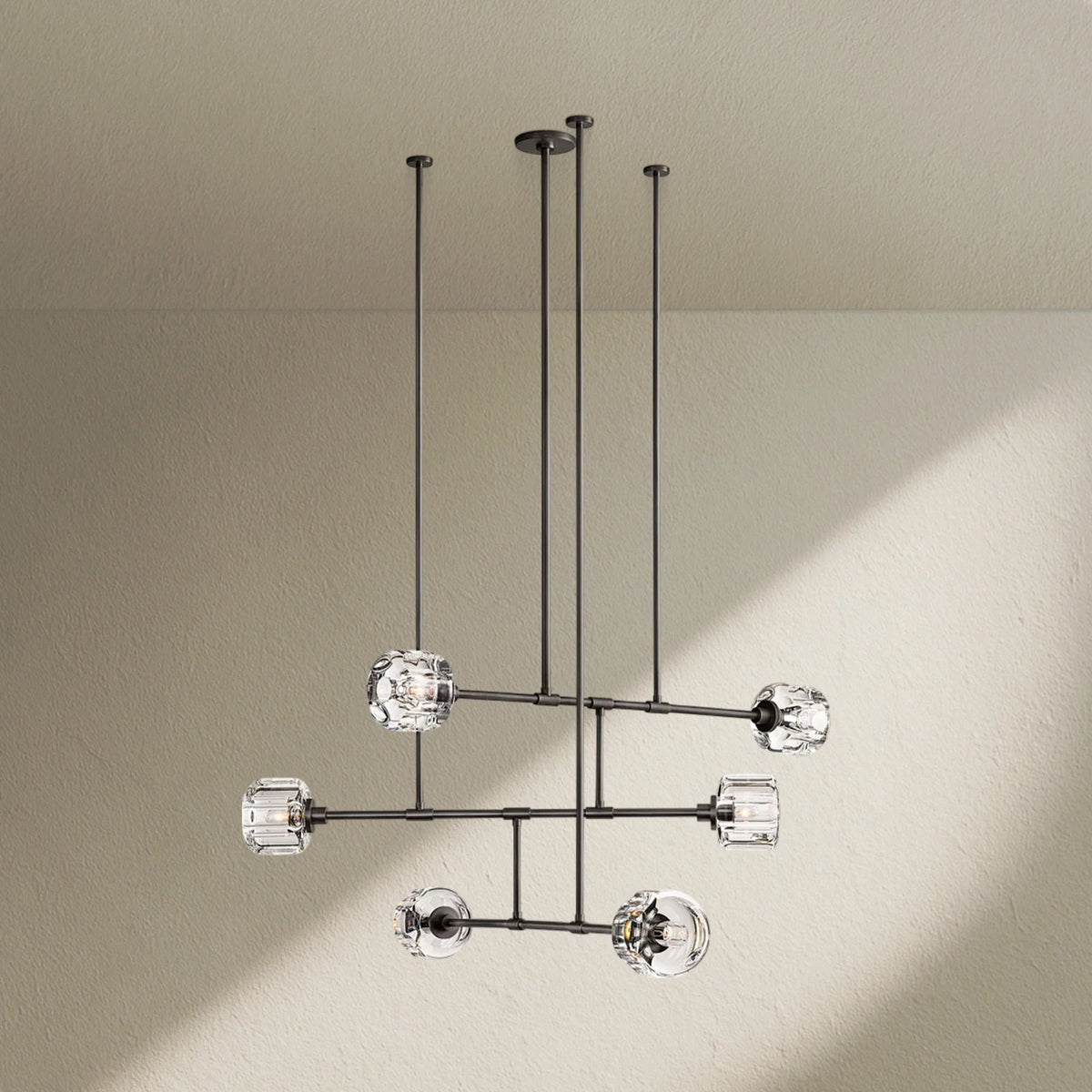 Deamafz Mobile Round Chandelier 48" 62" - Zelno