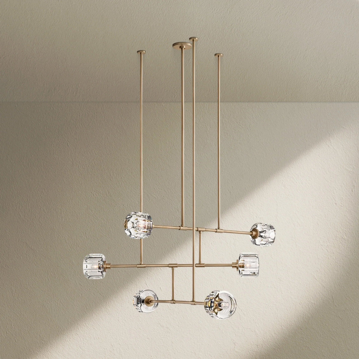 Deamafz Mobile Round Chandelier 48" 62" - Zelno