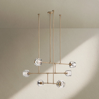 Deamafz Mobile Round Chandelier 48" 62" - Zelno