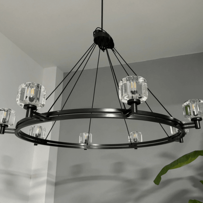 Deamafz Round Chandelier 36"48"60" - Zelno