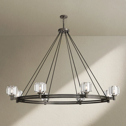 Deamafz Round Chandelier 36"48"60" - Zelno