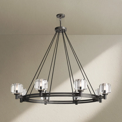 Deamafz Round Chandelier 36"48"60" - Zelno