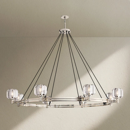 Deamafz Round Chandelier 36"48"60" - Zelno