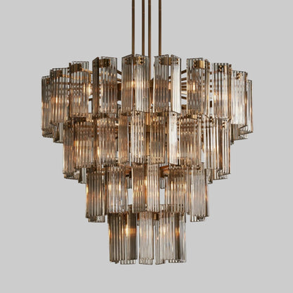 Delsie Round Chandelier 38''48''60'' - Zelno Lighting