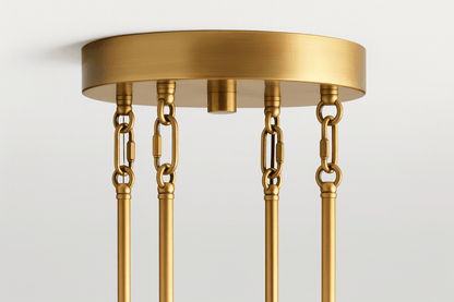Delsie Round Chandelier 38''48''60'' - Zelno Lighting