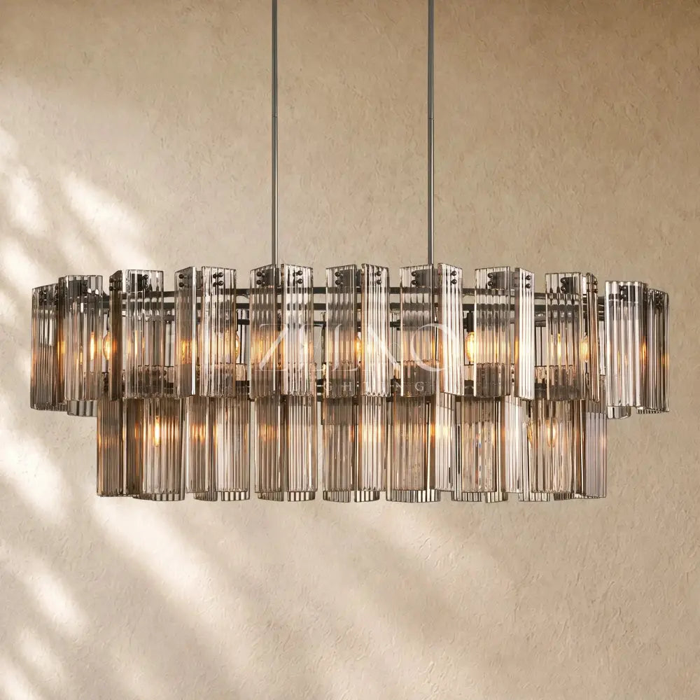 Delsio Oval Chandelier - Zelno