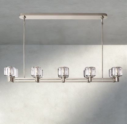 Demaret double Linear chandelier 54", 72" - Zelno