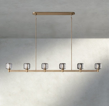 Demaret Linear Chandelier 54", 72" - Zelno