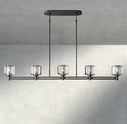 Demaret Linear Chandelier 54", 72" - Zelno