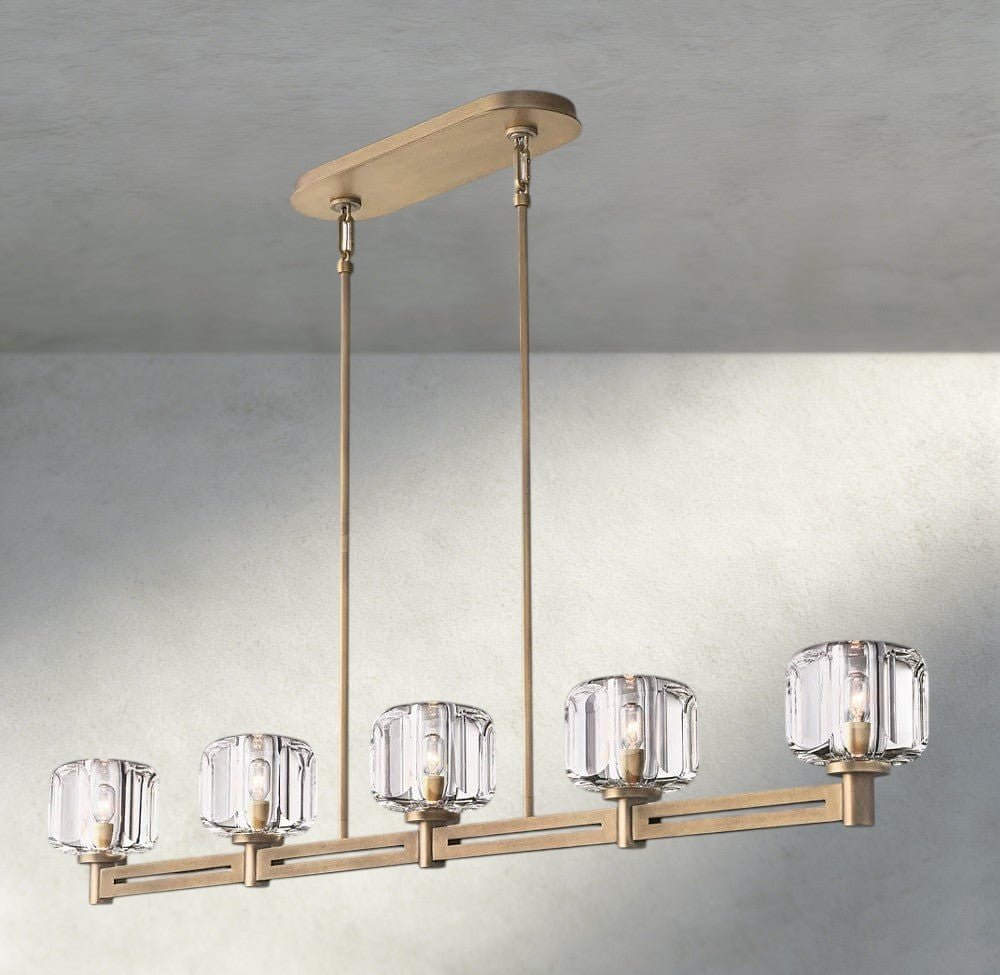 Demaret Linear Chandelier 54", 72" - Zelno