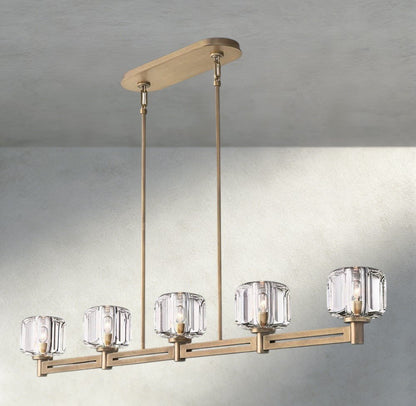 Demaret Linear Chandelier 54", 72" - Zelno