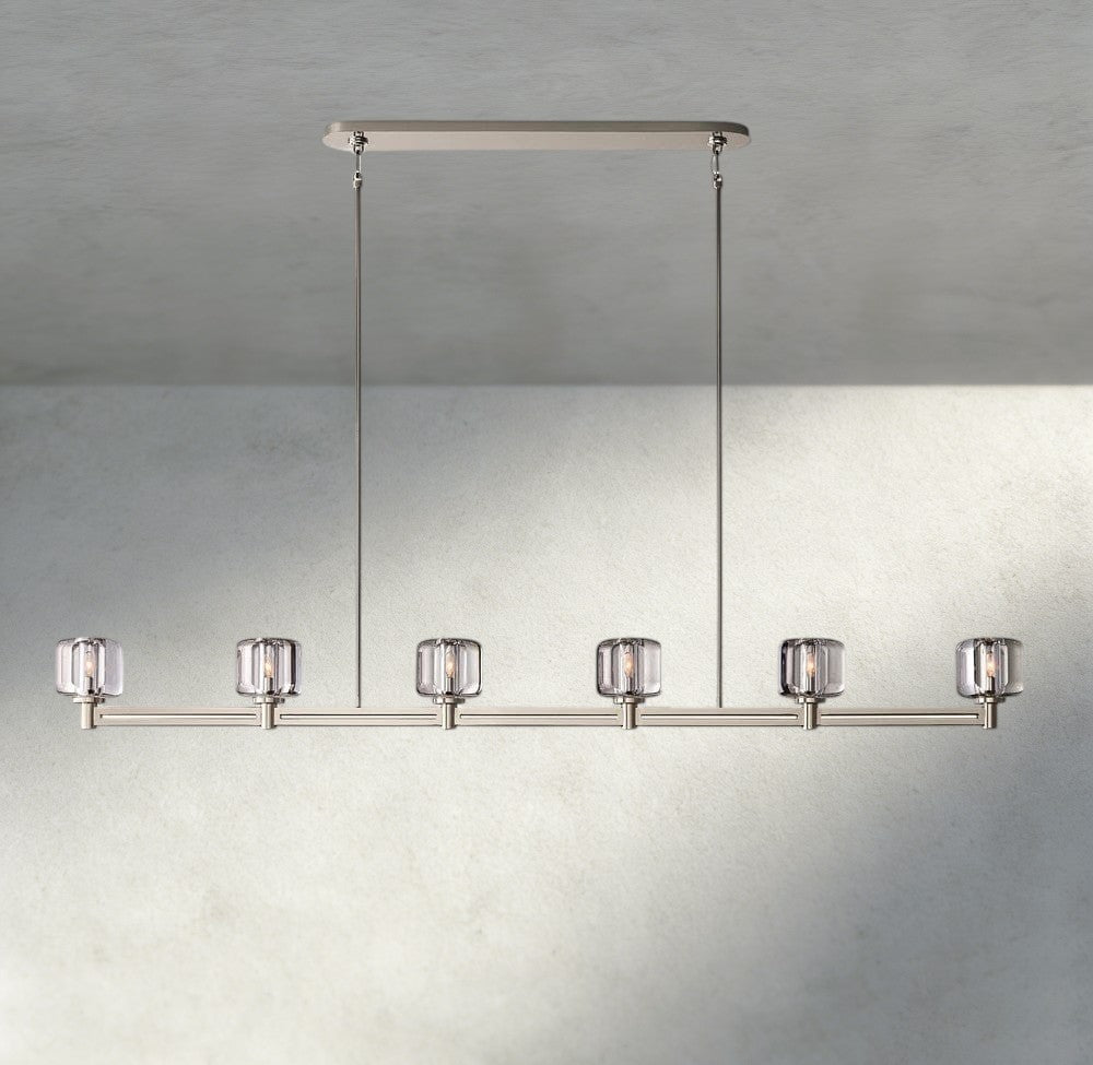 Demaret Linear Chandelier 54", 72" - Zelno