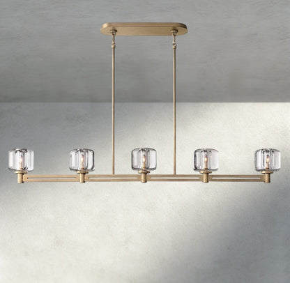 Demaret Linear Chandelier 54", 72" - Zelno