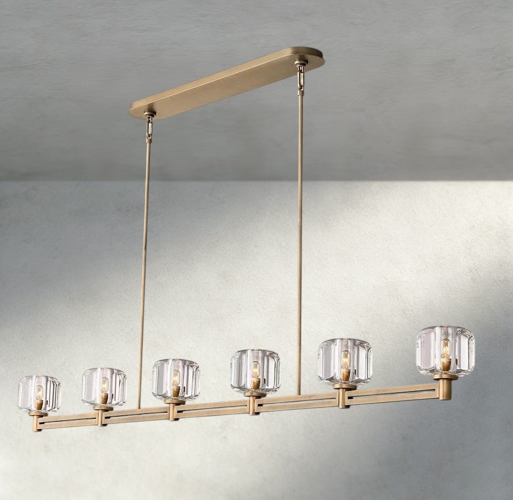 Demaret Linear Chandelier 54", 72" - Zelno