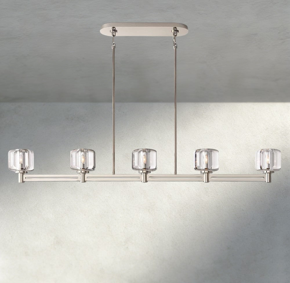Demaret Linear Chandelier 54", 72" - Zelno