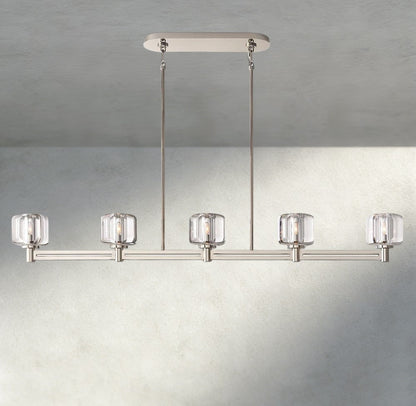Demaret Linear Chandelier 54", 72" - Zelno