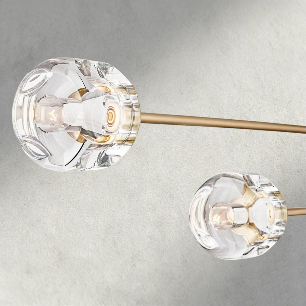 Demaret Mobile Linear Chandelier 54", 72" - Zelno