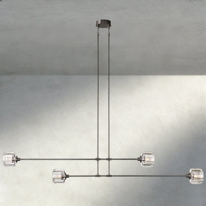 Demaret Mobile Linear Chandelier 54", 72" - Zelno
