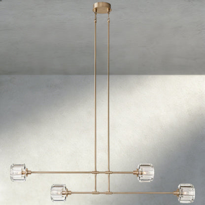 Demaret Mobile Linear Chandelier 54", 72" - Zelno