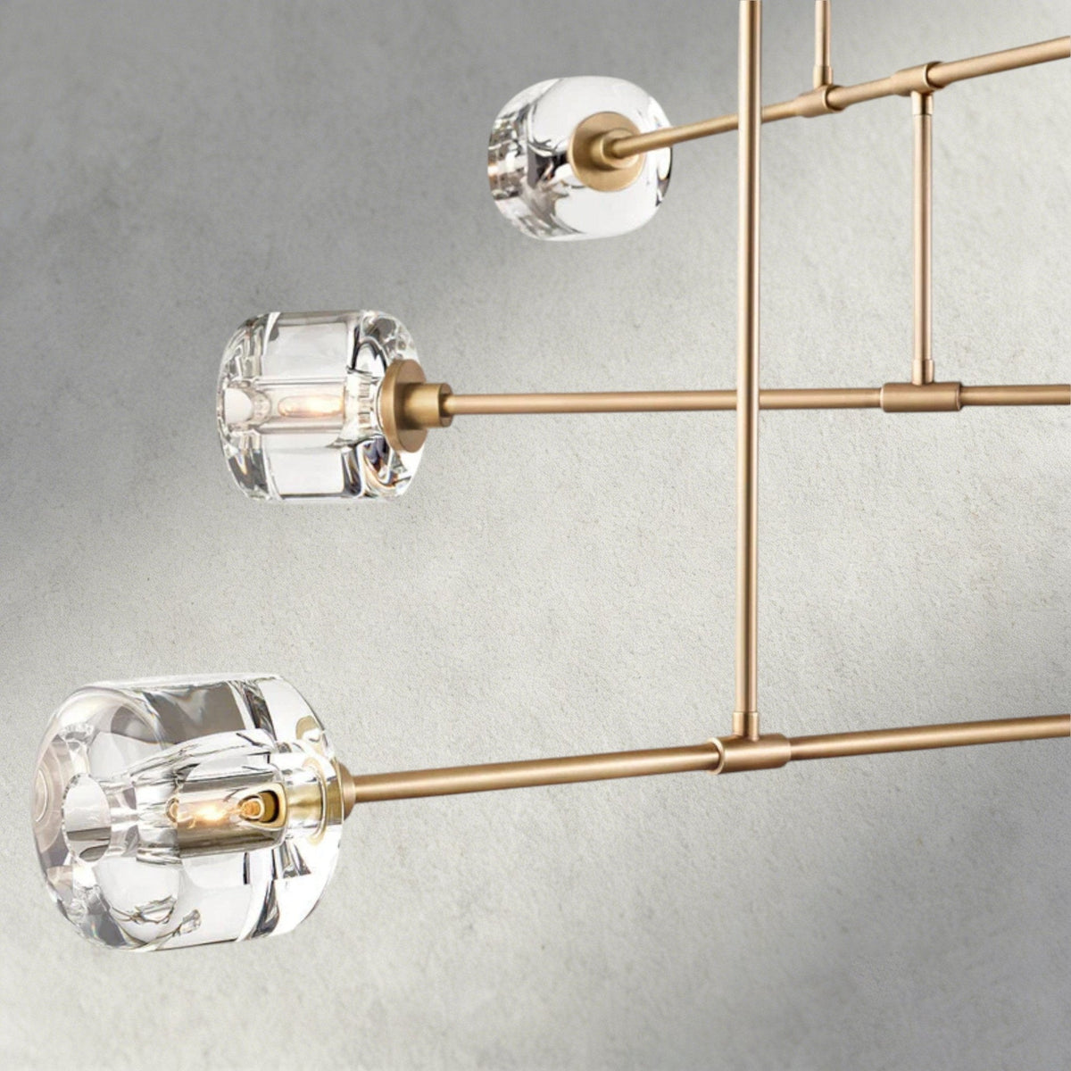 Demaret Mobile Round Chandelier 48", 62" - Zelno