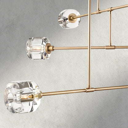 Demaret Mobile Round Chandelier 48", 62" - Zelno