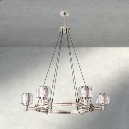 Demaret Round Chandelier 36", 48", 60" - Zelno