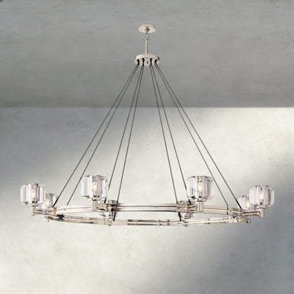 Demaret Round Chandelier 36", 48", 60" - Zelno
