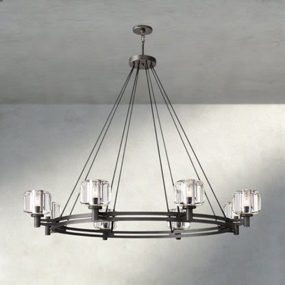 Demaret Round Chandelier 36", 48", 60" - Zelno