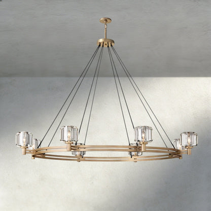 Demaret Round Chandelier 36", 48", 60" - Zelno