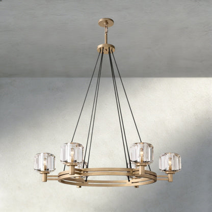 Demaret Round Chandelier 36", 48", 60" - Zelno
