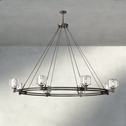Demaret Round Chandelier 36", 48", 60" - Zelno