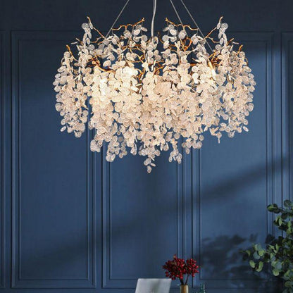 Donna Modern Round Branch Chandelier - Zelno Lighting
