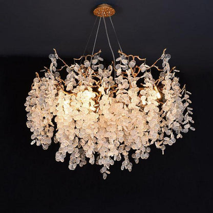 Donna Modern Round Branch Chandelier - Zelno Lighting