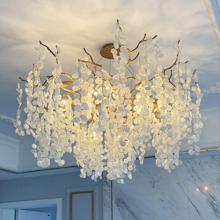 Donna Modern Round Branch Chandelier - Zelno Lighting