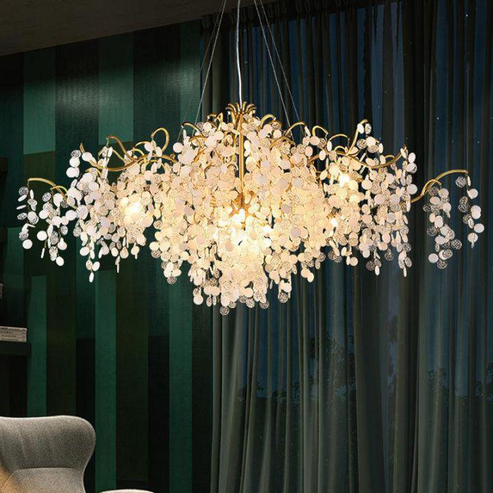 Donna Oval Tree Branch Chandelier - Zelno Lighting