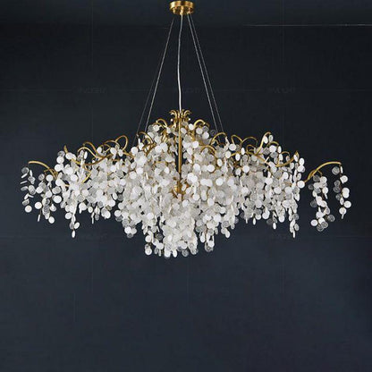 Donna Oval Tree Branch Chandelier - Zelno Lighting