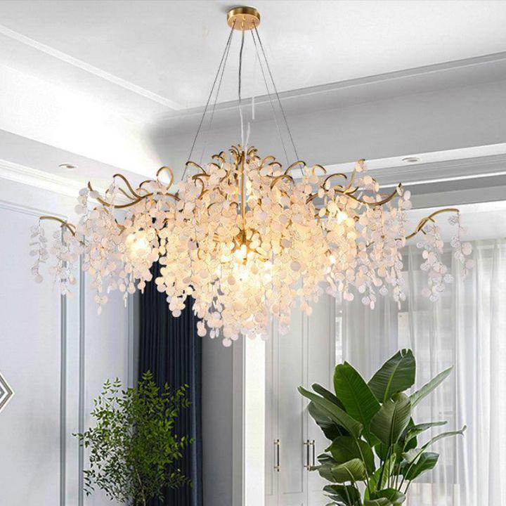 Donna Oval Tree Branch Chandelier - Zelno Lighting