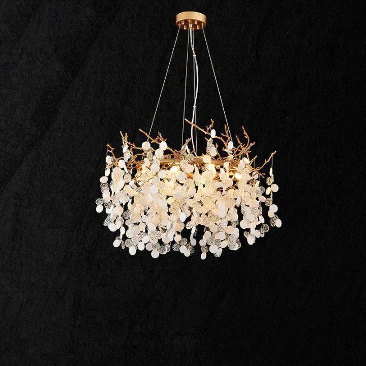 Donna Round Circle Fortune Tree Round Branch Chandelier - Zelno Lighting