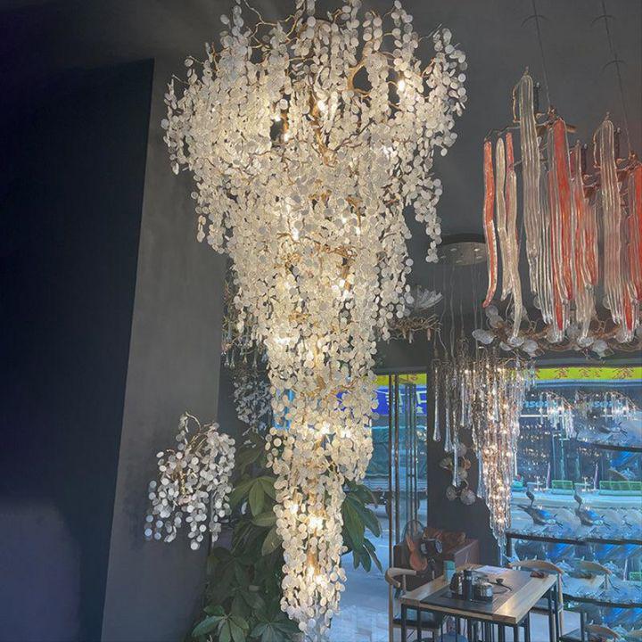 Donna Two-Tier Large Branch Chandelier - Zelno Lighting