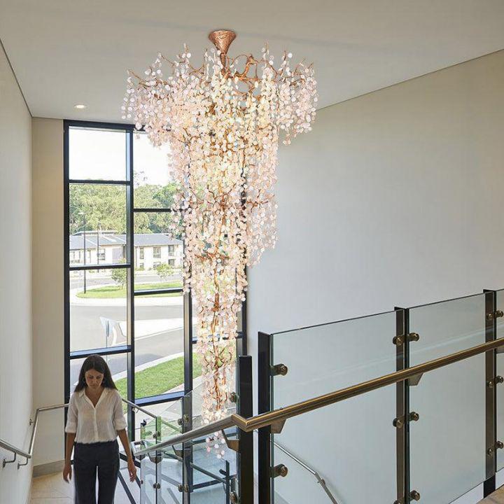 Donna Two-Tier Large Branch Chandelier - Zelno Lighting