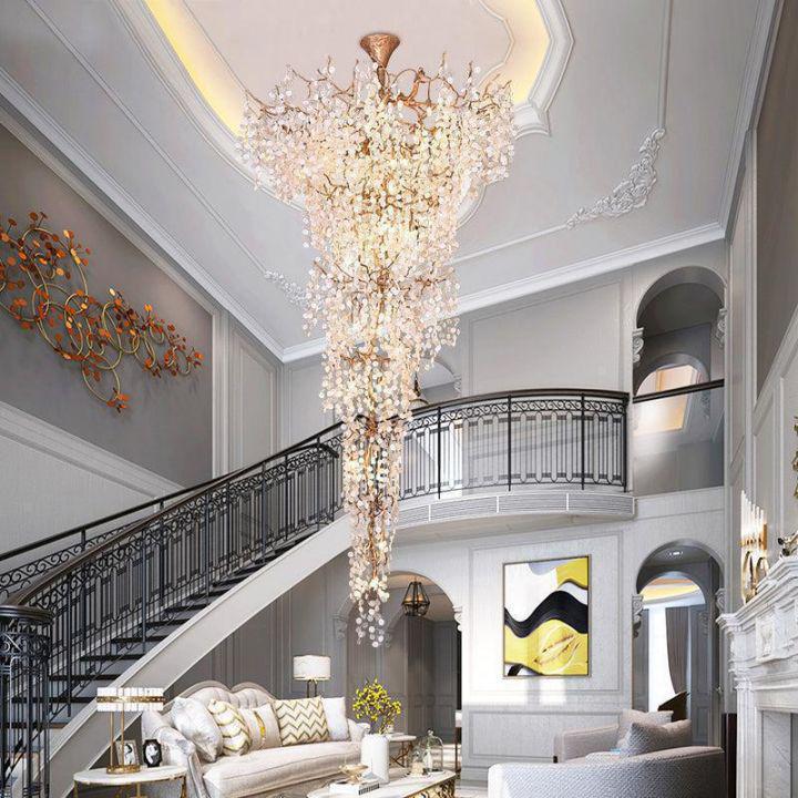Donna Two-Tier Large Branch Chandelier - Zelno Lighting
