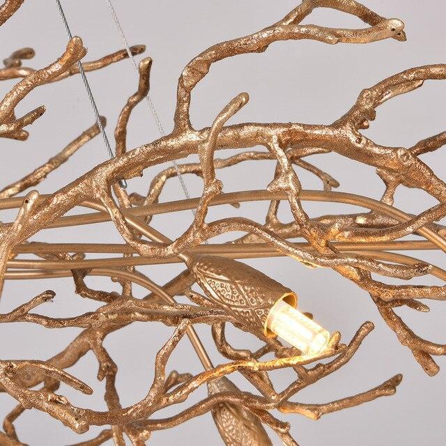 Doris Branch Crystal Chandelier Light - Zelno Lighting