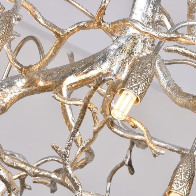 Doris Branch Crystal Chandelier Light - Zelno Lighting