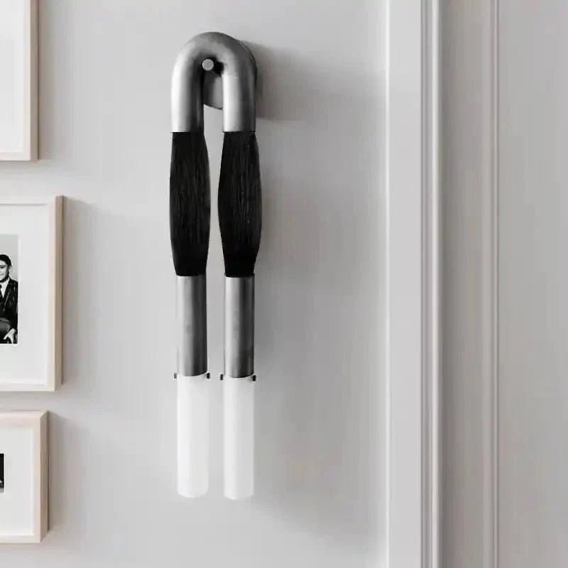 Double Head Antonia Horsehair Sconce - Zelno Lighting