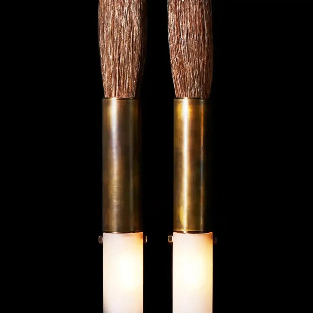 Double Head Antonia Horsehair Sconce - Zelno Lighting