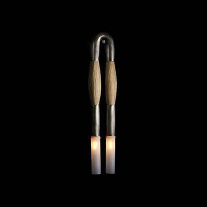 Double Head Antonia Horsehair Sconce - Zelno Lighting