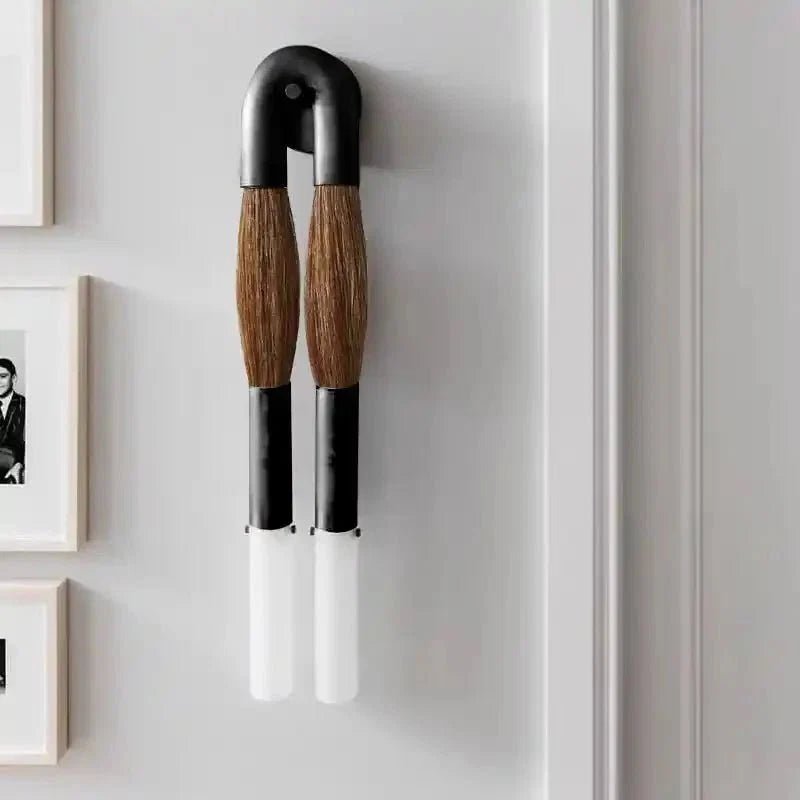 Double Head Antonia Horsehair Sconce - Zelno Lighting
