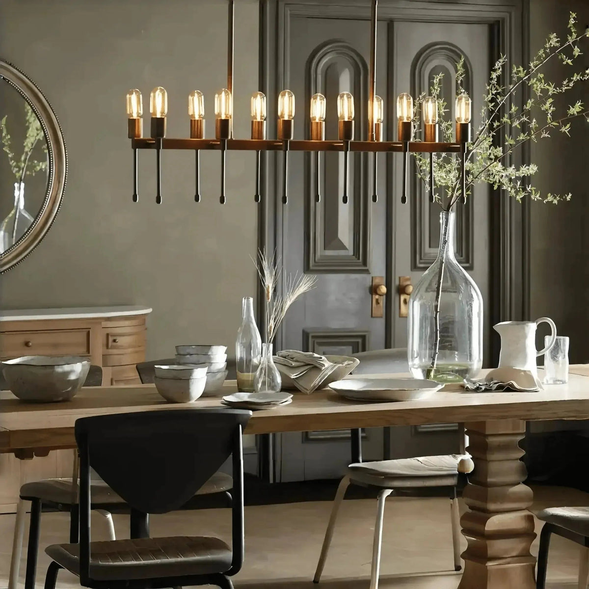 Dyer Chandelier - Zelno Lighting