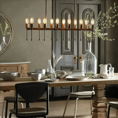 Dyer Chandelier - Zelno Lighting